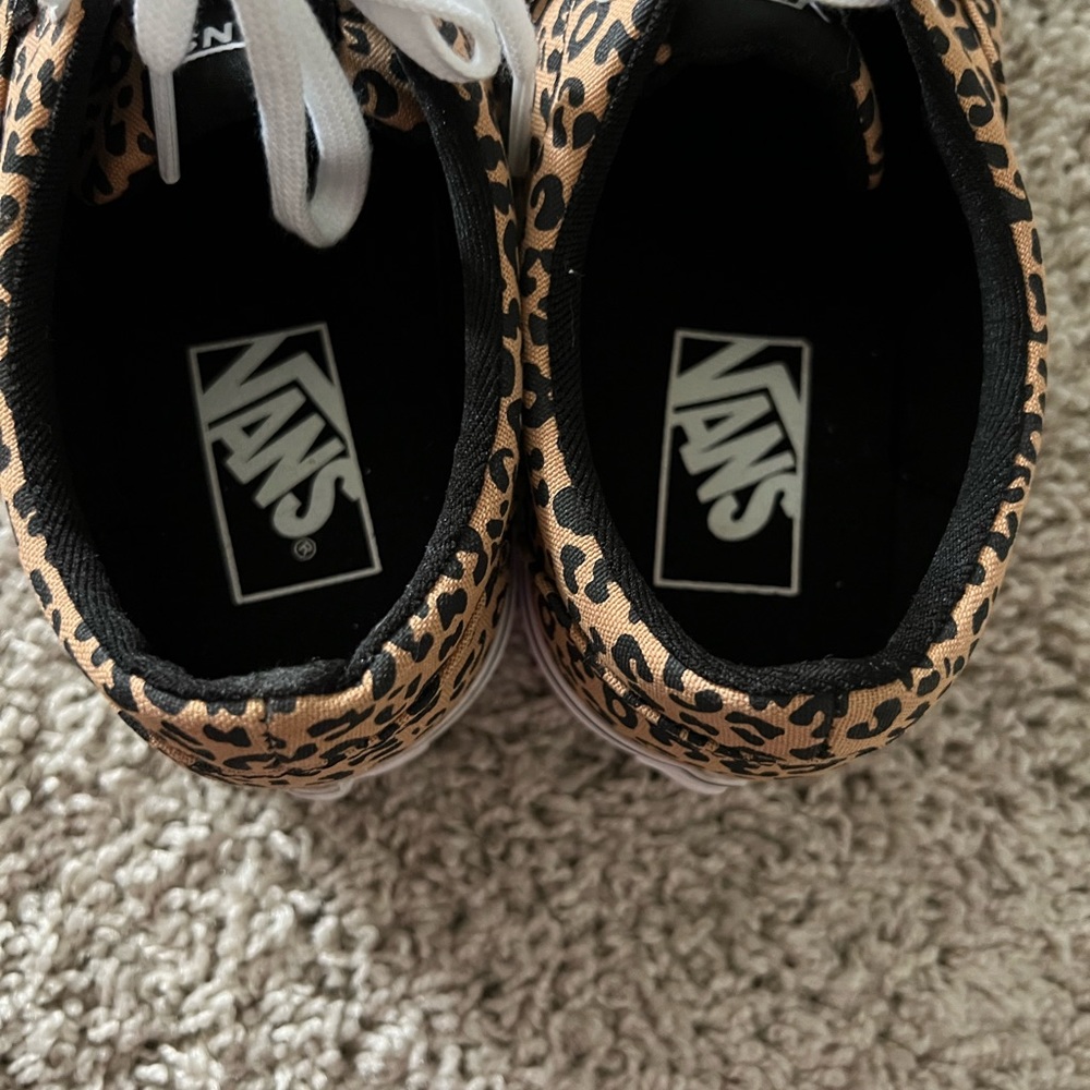 Cheetah Print Vans